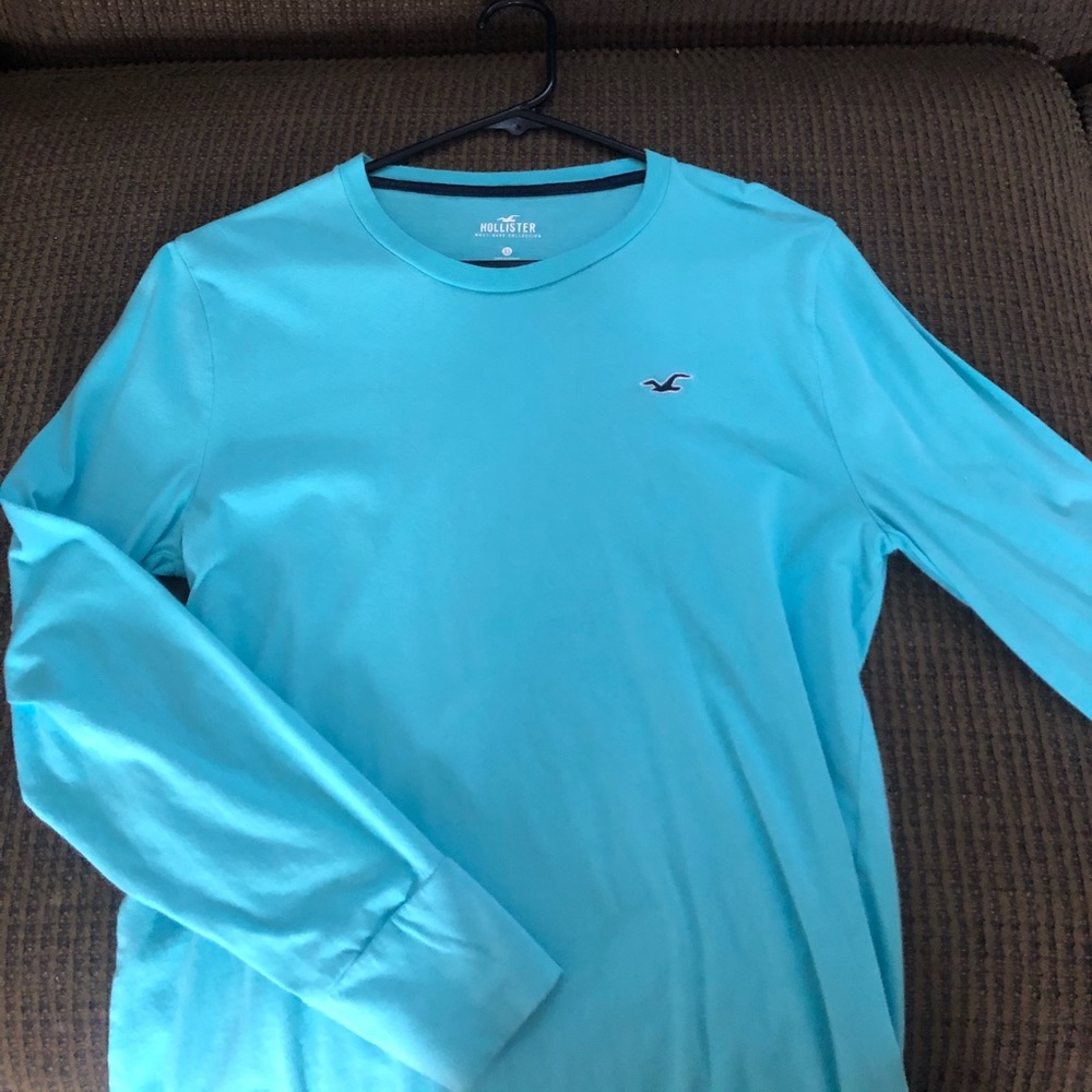 Hollister Bright Blue Long Sleeve